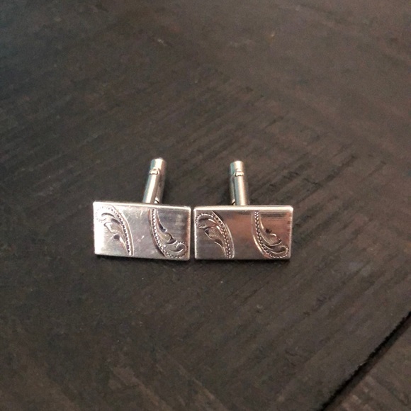 Vintage Sterling cuff links ! - Picture 3 of 11